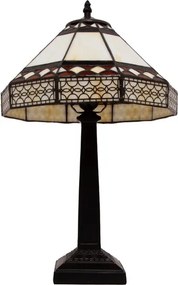 Abajur Vidro Metal Preto Multicores Vitra