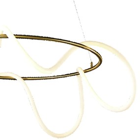 Pendente Mantra Redondo Ø80X30Cm Led 45W 2700K Bivolt | Bella Iluminaç...