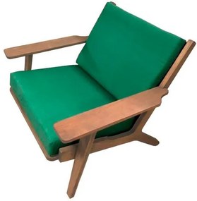 Poltrona Buriti Duna Bandeira com Base Stain Jatoba 93cm - 66014 Sun House