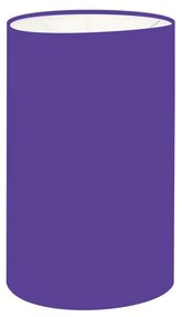 Cúpula Abajur Cilíndrica Cp-7002 Ø13x30cm Roxo