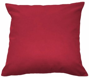 Kit 4 Almofadas Decorativas 50x50 Tecido Suede Vermelho