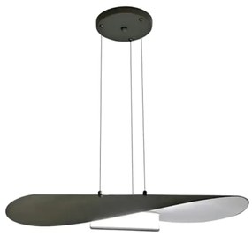 Pendente Floppy Ø60X58X10Cm Led 43W Bivolt - Usina 19830/60Led (ND-F - Nude Fosco, 3000k)