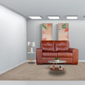Sofá 2 Lugares 150cm Turim Couro Caramelo G58 - Gran Belo