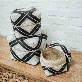 Caixa Decorativa Étnica de Bambu | Bali