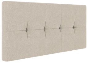 Cabeceira Painel Nina Para Cama Box Casal 140 cm Linho - D'Rossi - A27 Areia