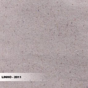 Sofá Decorativo 3 Lugares 230cm Pés em Madeira Tarantino Linho Areia Rústica G63 - Gran Belo