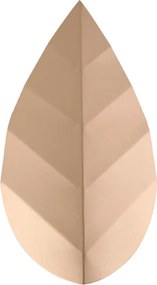 Arandela Aluminio Dourado Wild Fall