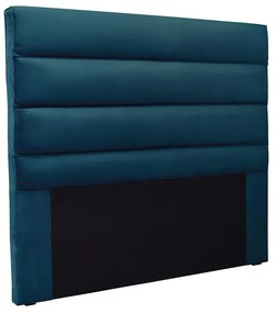 Cabeceira Cama Box King 195 cm Arles Veludo S04 - D'Rossi - Azul Marinho