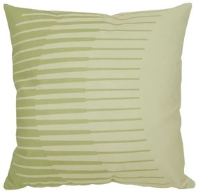 Capa de Almofada Olimpya em Suede Tons Verde Fendi - Geométrica - 60x60cm