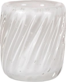 Vaso Murano Novara PP - Quartzo Pérola  Quartzo Pérola