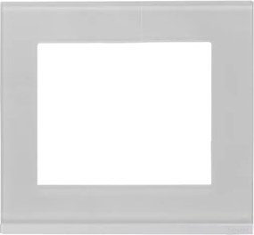 Placa Suporte 4x4 6 Postos Branco Orion Class