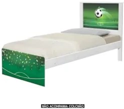 Cama Solteiro Infantil Para Colchão 188x88cm Futebol K06 - Mpozenato