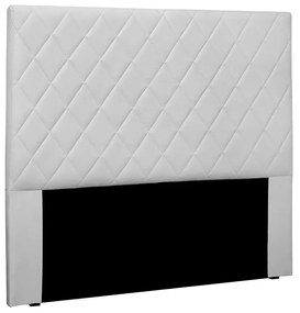 Cabeceira Dubai Para Cama Box Casal 140 cm Corino - D'Rossi - Branco