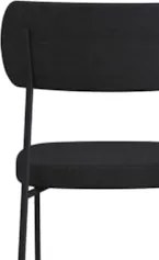 Kit 4 Cadeiras Estofadas Milli Corano/Linho A14 Caramelo/Grafite - Mpo