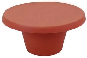 Mesa de Centro Tramontina Cona em Polietileno Laranja Caqui