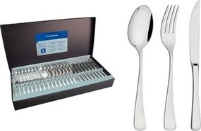 Faqueiro Tramontina Mônaco Aço Inox com Facas para Churrasco Forjadas 48 Peças