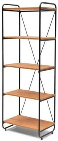 Estante Class Mel Base Preta 182cm - 56615 Sun House