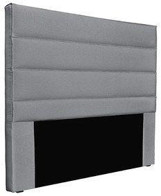 Cabeceira Cama Box King 195 cm Arles Linho S04 - D'Rossi - Cinza