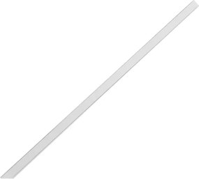 Perfil De Sobrepor 45° Esquerdo Sem Iluminação 50cm Fit15 - BRANCO