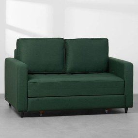 Sofá-Cama Mira Casal Trend Verde Saturno - 1,50m