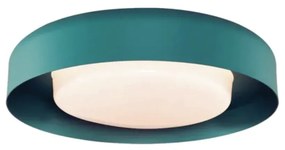 Plafon Jetty Ø40X12Cm Led 32W Bivolt - Usina 19956/40Led (MR-T - Marrom Texturizado, 3000k)