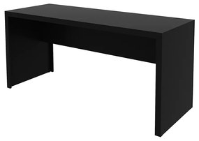 Mesa para Escritório Home Office ME4109 MDP Preto G69 - Gran Belo