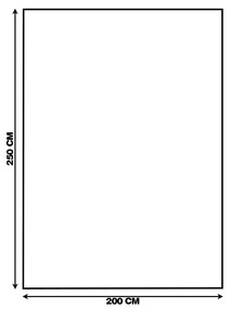 Tapete Decorativo Sala de Estar Alcazar 200X250 Off White G30 - Gran Belo