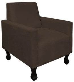 Poltrona Amamentação Sofia Suede Marrom