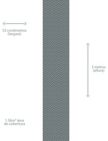 Papel de Parede Zig Trace 0.52m x 3.00m