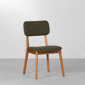Cadeira Lalá Estofada - Verde Pesto