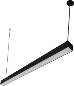 Pendente Led Aluminio 35,6W 4000K New Fit40 - PRETO