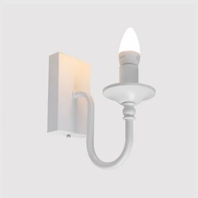 Arandela Metal Colonus - BRANCO