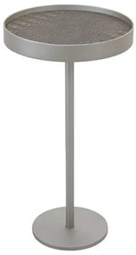 Mesa de Apoio Kyoto Baixa Recouro Croco Fendi e Haste Fendi 50cm - 67761 Sun House