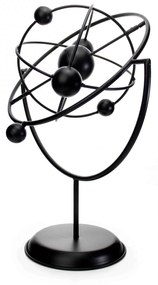 Escultura Decorativa Globo Átomo Molecular 50x38x19,5 Cm - D'Rossi