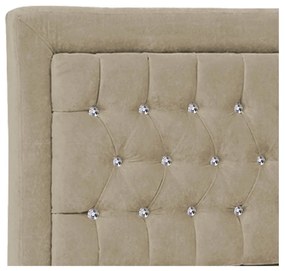 Cabeceira Casal Iasi P04 140 cm Suede - ADJ Decor