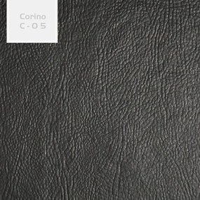 Puff Cleo 105cm Trêsse PU Sintético Preto G15 - Gran Belo