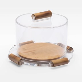 Queijeira C/ Tampa Bambu