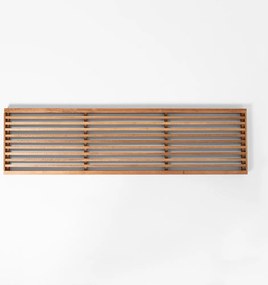 Cabeceira Noga Casal e Queen Ripada - Nozes