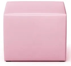 Poltrona de Amamentação Pés Madeira e Puff Letícia Sintético Rosa - Ph