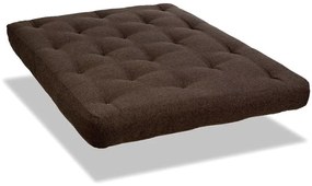 Colchonete Futon Dobravel Enrolavel 190X90X13Cm Orthovida (Preto)
