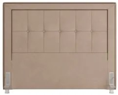 Cabeceira Cama Box Casal Queen 160cm Paolla Z37 Veludo Bege - Mpozenat
