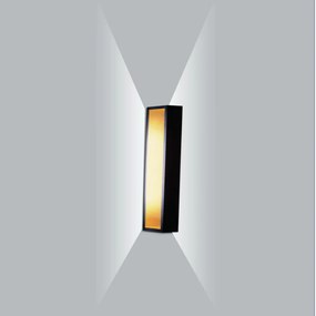 Arandela Puch Retangular Interna 1Xpci Led 5W 15X5X5Cm | Usina 5745/15 (BT - Branco Texturizado, 110V)