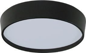 Plafon De Sobrepor Alumínio Redondo Ø54cm Ravena - PRETO