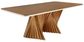 Mesa de Jantar sem Vidro 200x110 cm Salitre - DT 55282