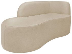 Divã Recamier Orgânico Tokyo 180cm Lado Esquerdo Bouclé - ADJ Decor