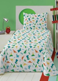 Jogo de Cama Dinossauro Solteiro 2 Peças
