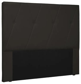 Cabeceira Cama Box Solteiro 90cm Aquilla Corano Marrom - Sheep Estofados - Marrom
