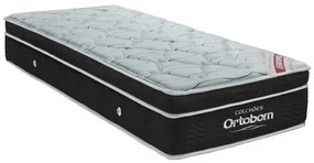Colchao Elegant Superpocket Solteiro 88 cm (LARG) Preto e Branco - 42569 Sun House