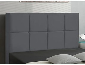 Cabeceira Roma para Cama Box Queen 160 cm Suede I02 - D'Rossi - Cinza
