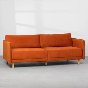 Sofá Giro Risca Terracotta - 1,92m